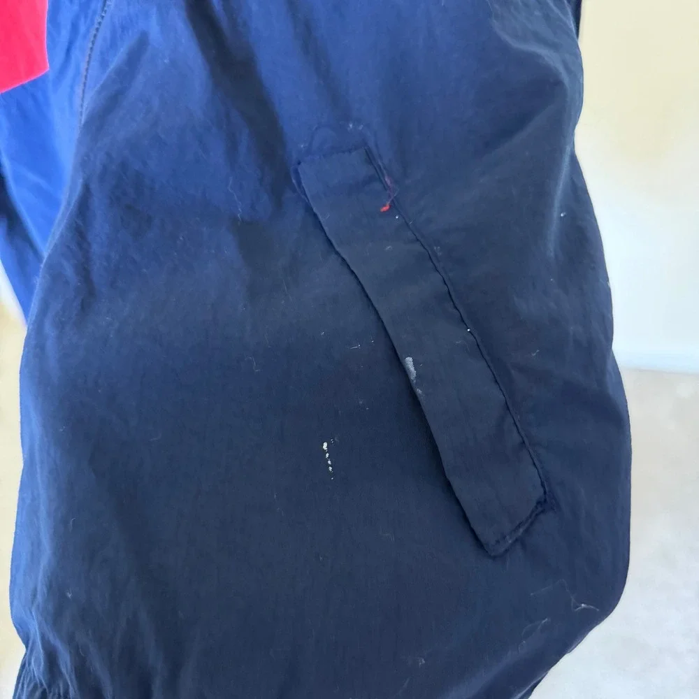 Vintage 80's Nike Windbreaker‎ Jacket Colorblock Hooded Full Zip